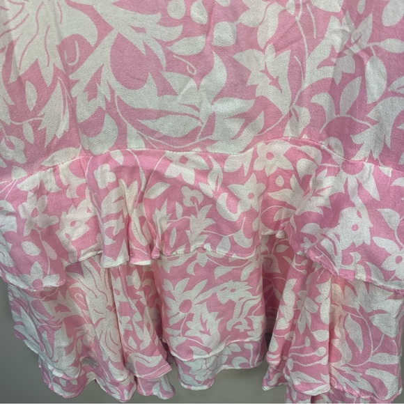 Free People Rebecca Ruffle Floral Dress - Picture 15 of 16